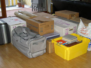 Koffer und Kisten