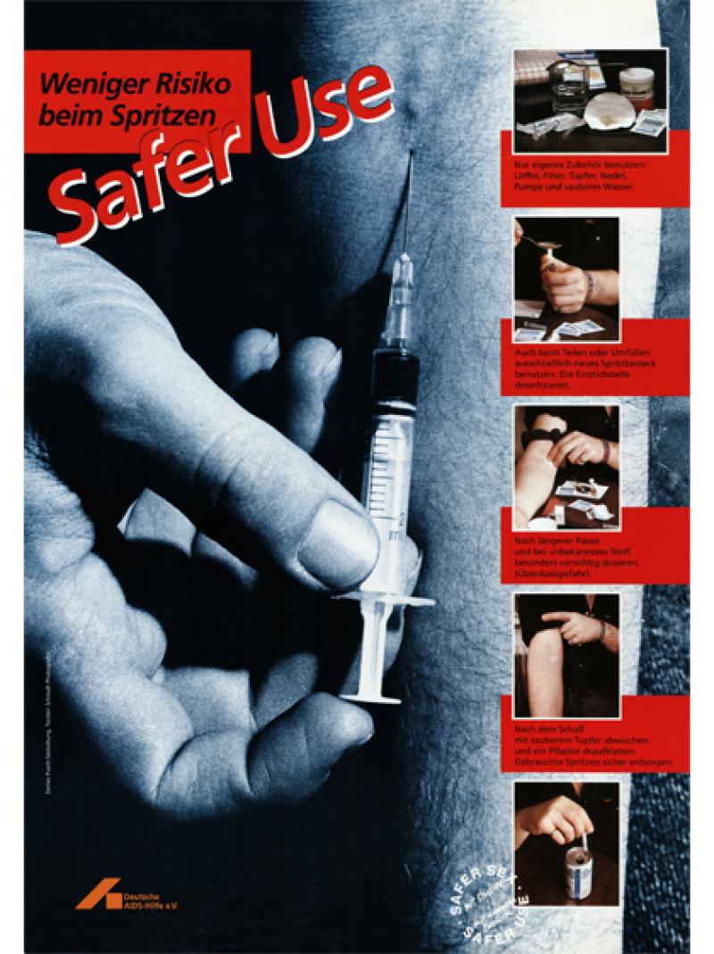 Safer Use - Weniger Risko beim Spritzen 1990