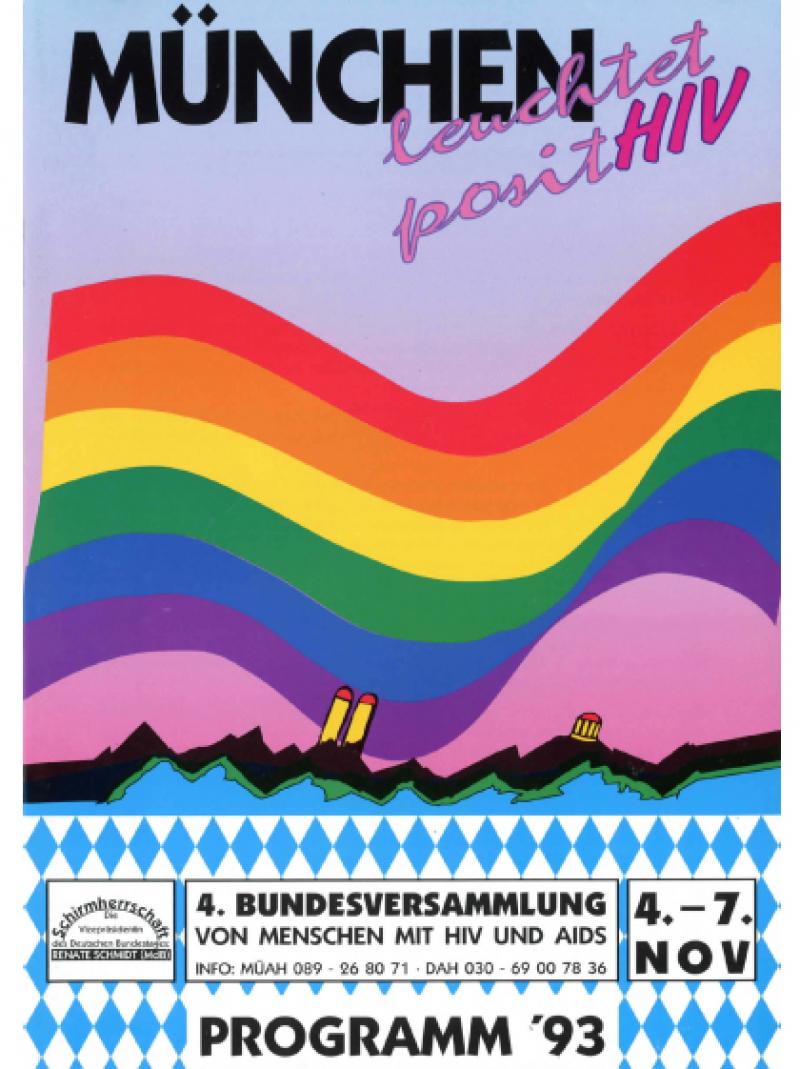 München leuchtet positHIV - 4. Bundesversammlung der Menschen mit HIV... 1993