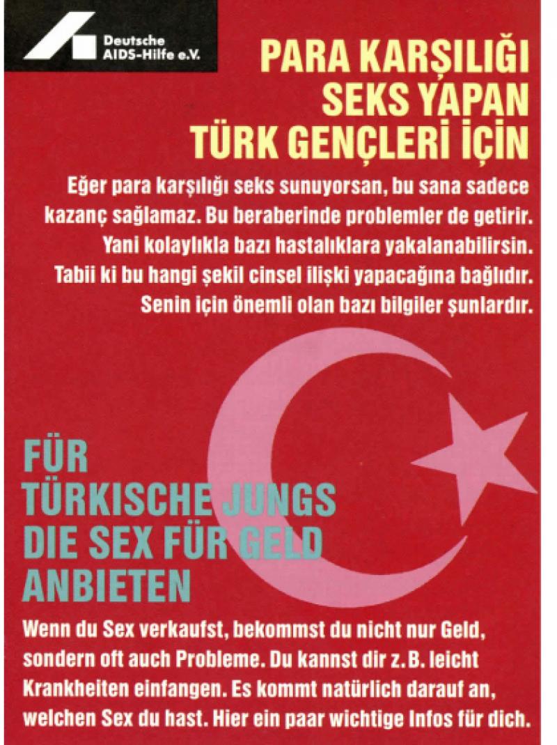 Für türkische Jungs, die Sex für Geld anbieten 1994