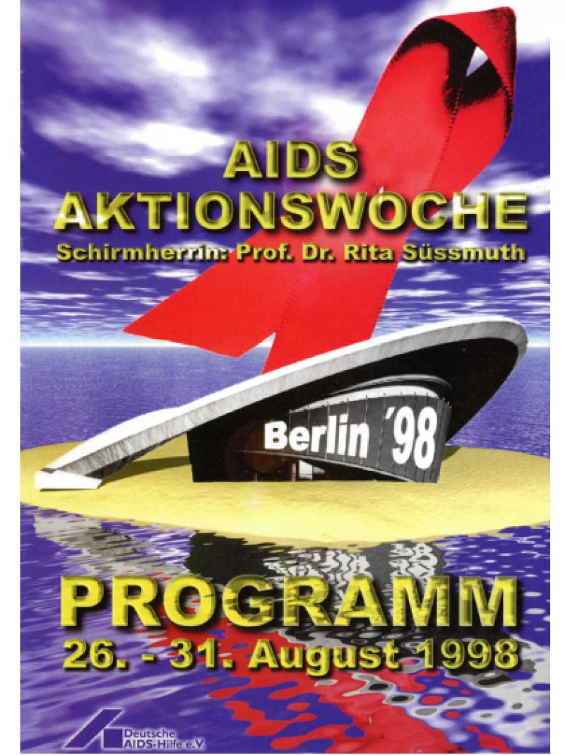 AIDS Aktionswoche Berlin 1998 - Programm