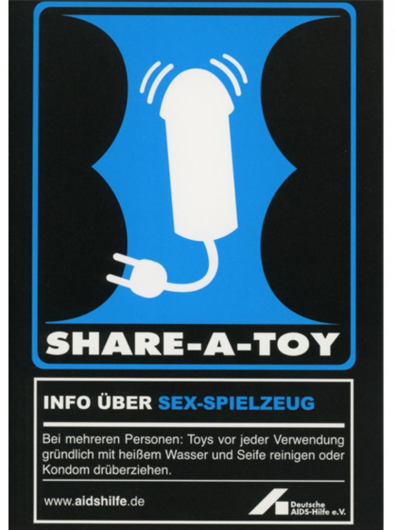 Share-A-Toy Postkarte 1999