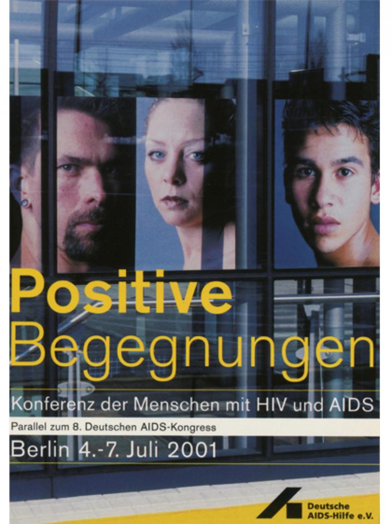 Positive Begegnungen 2001 - Anmeldekarte
