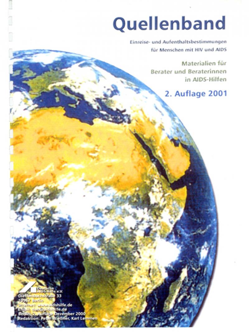 Quellenband - Einreise- und Aufenthaltsbestimmungen... 2001