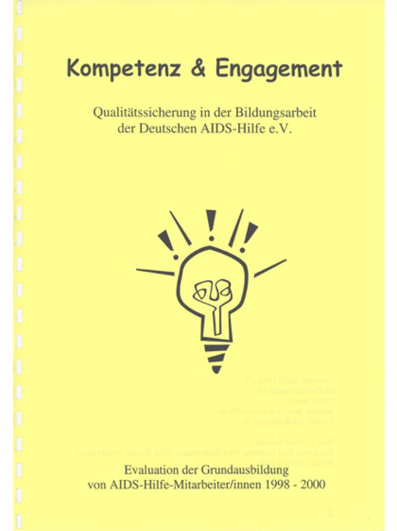 Kompetenz & Engagement - Qualitätssicherung in der Bildungsarbeit... 2001