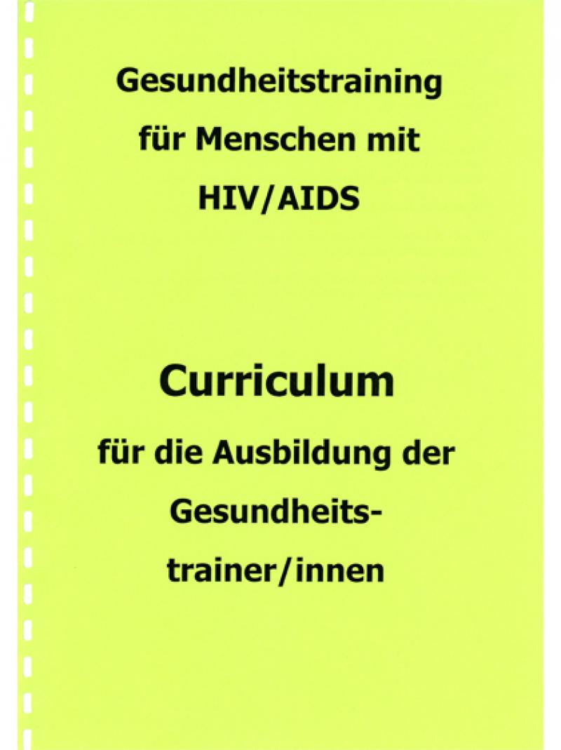 Curriculum für die Ausbildung von Gesundheitstrainer/innen 2003