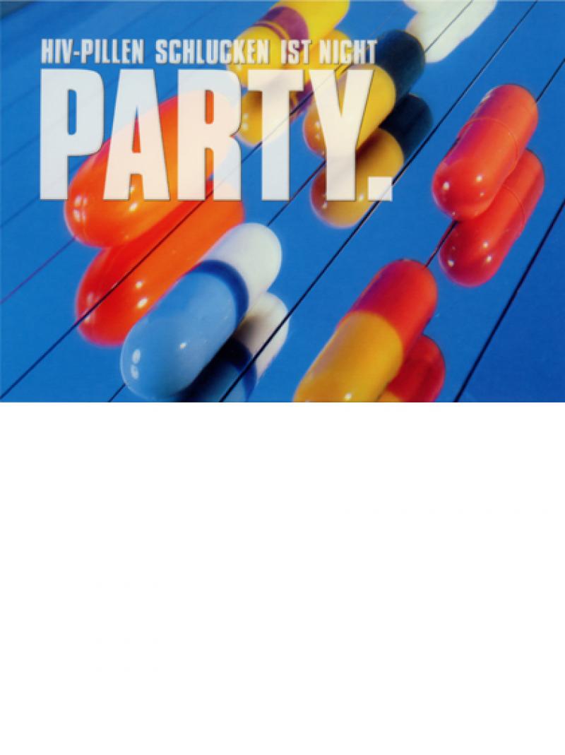 HIV-Pillen schlucken ist nicht Party 2004