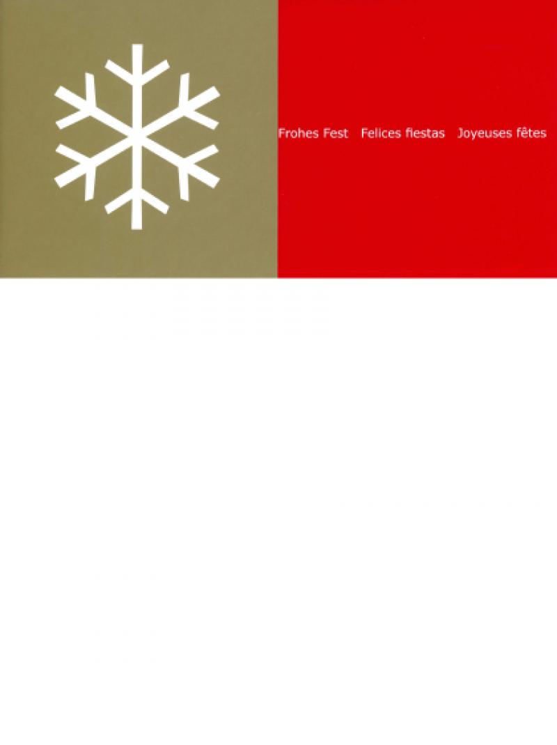 Weihnachtspostkarte - Deutsche AIDS-Hilfe e.V. 2004