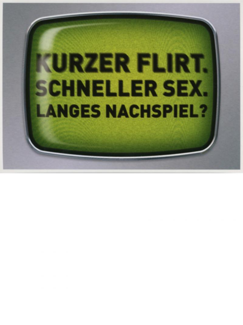 Kurzer Flirt. Schneller Sex. Langes Nachspiel? 2006