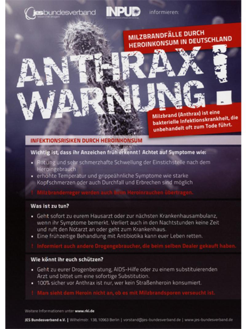 Anthraxwarnung! 2012