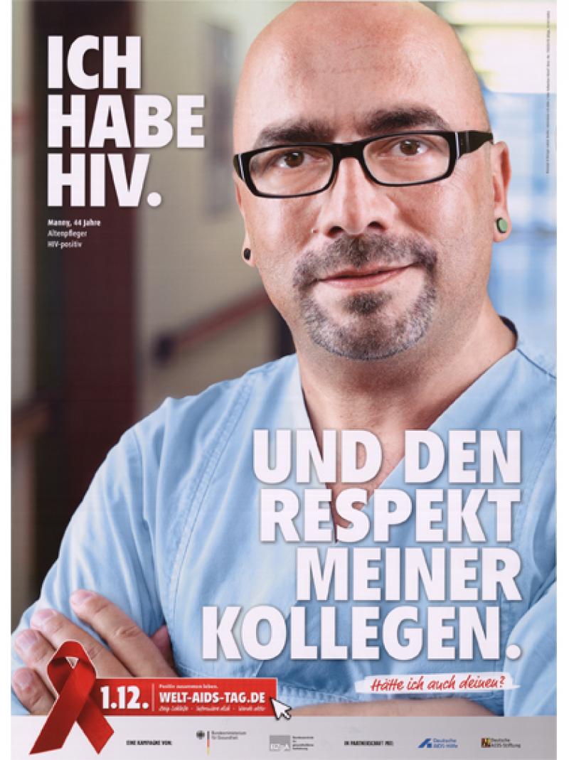 Ich habe HIV. Und den Respekt meiner Kollegen. 2012