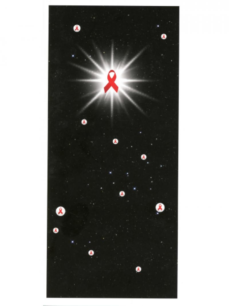 Weihnachtspostkarte - Deutsche AIDS-Hilfe e.V. 2013