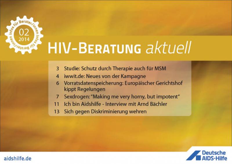 HIV-Beratung aktuell 2/2014