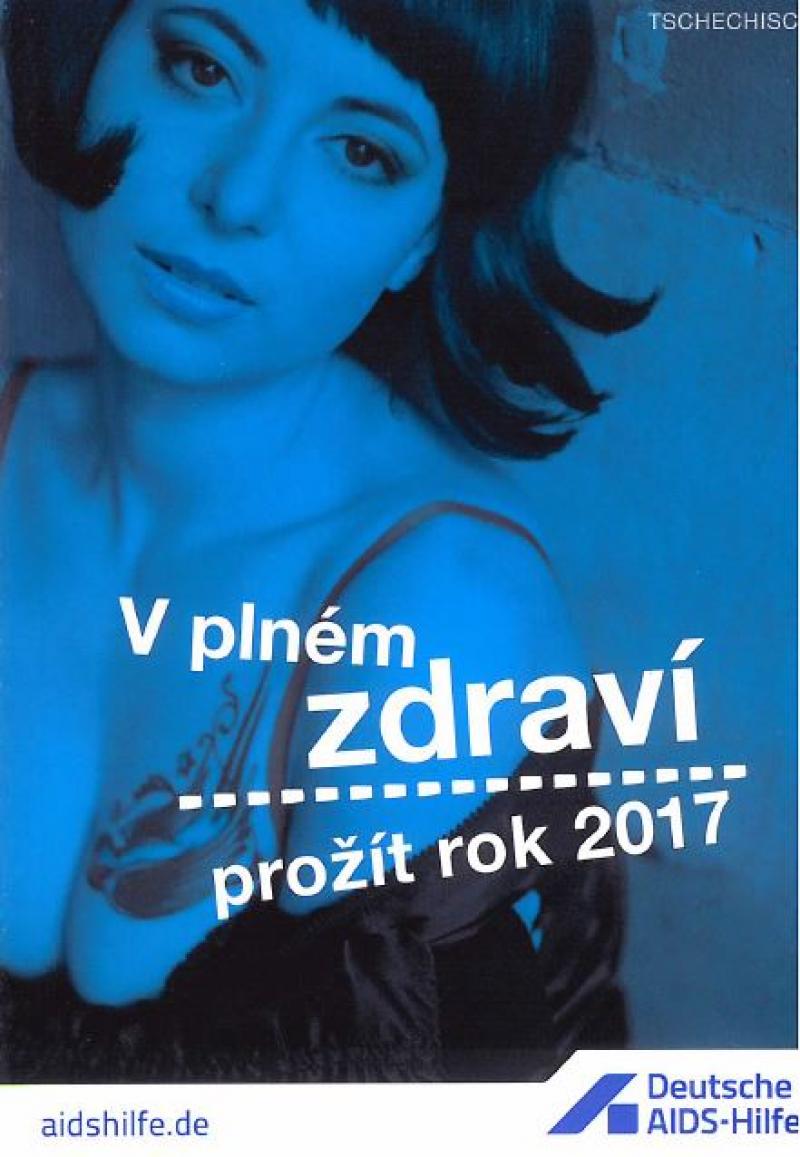 Titelblatt mit einer Sexarbeiterin, Titel "Gesund durchs Jahr 2017"