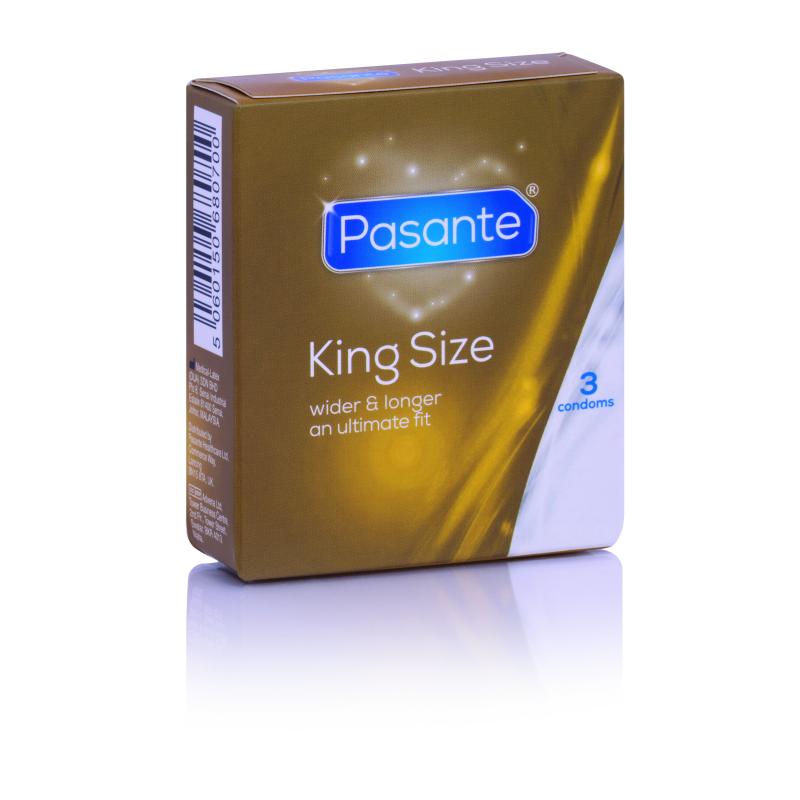 Kondomschachtel, Pasante King Size 3er