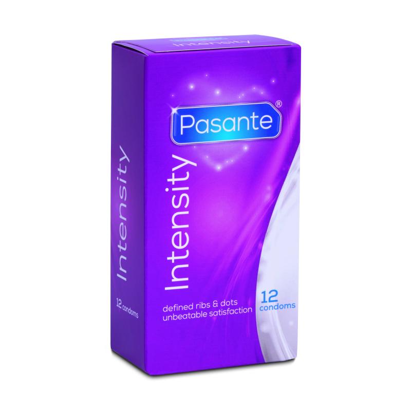 Kondomverpackung, Pasante Ribs & Dots 12er
