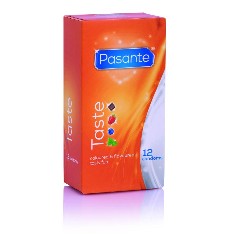 Kondomverpackung, Pasante Taste 12er
