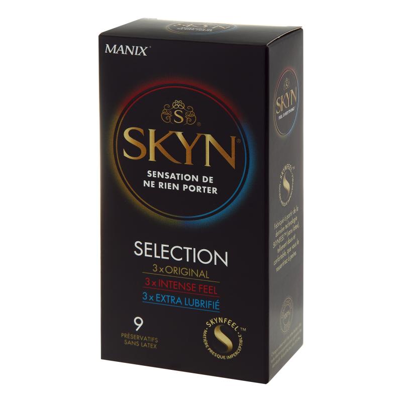 Kondomschachtel, SKYN Selection 9er