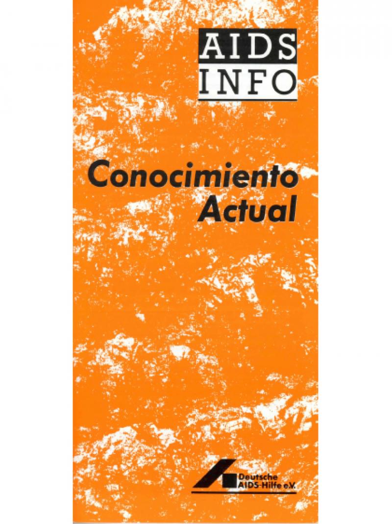 AIDS Info - Heutiger Wissensstand (spanisch) 1986