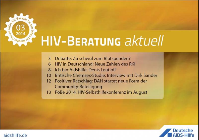HIV-Beratung aktuell 2014/03