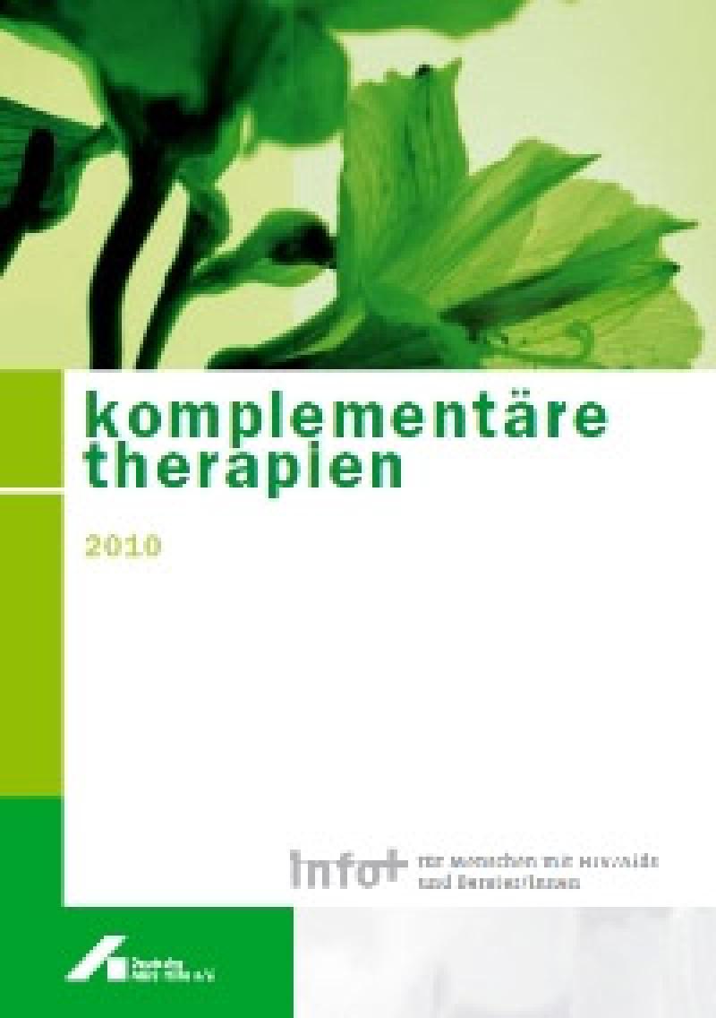 Broschüre Komplementäre Therapien