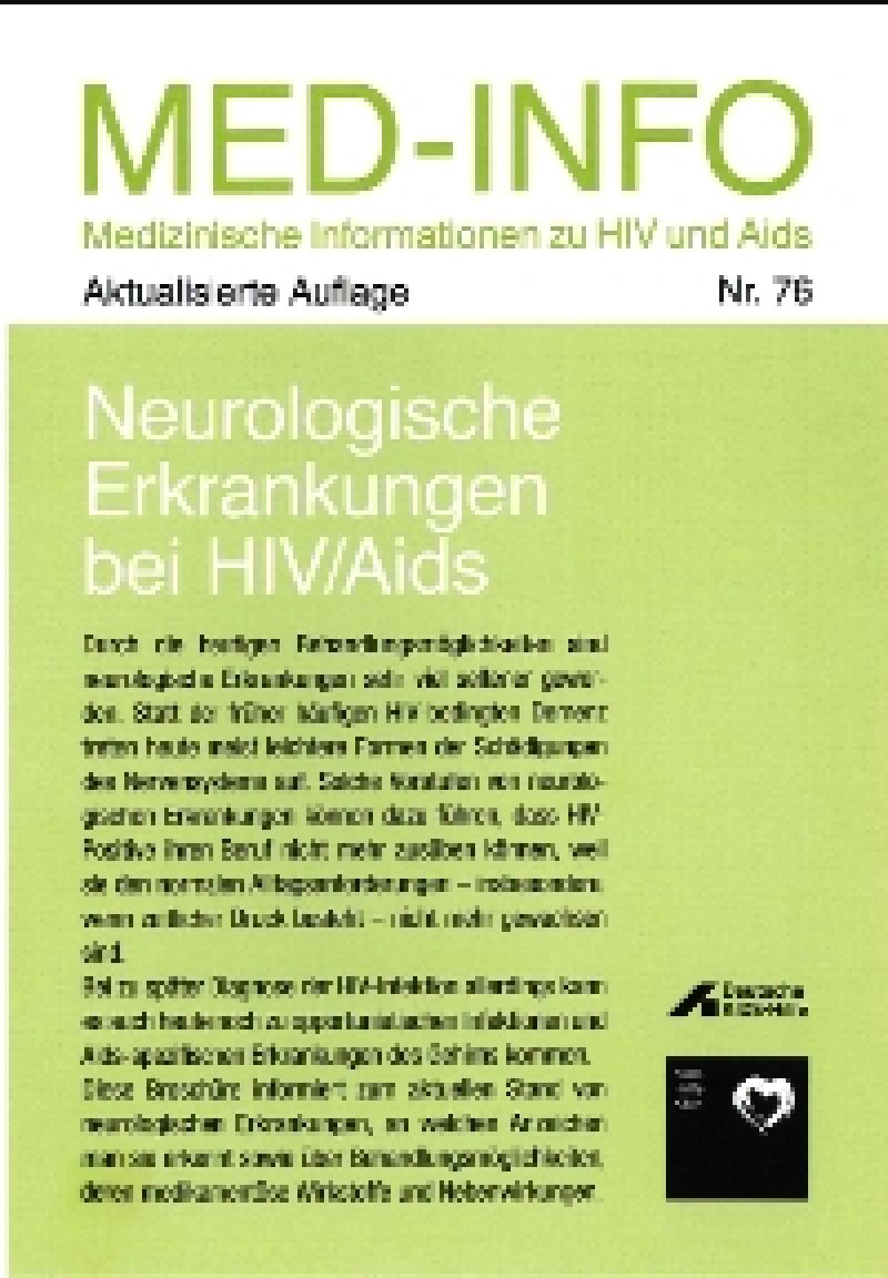 Neurologische Erkrankungen bei HIV/AIDS