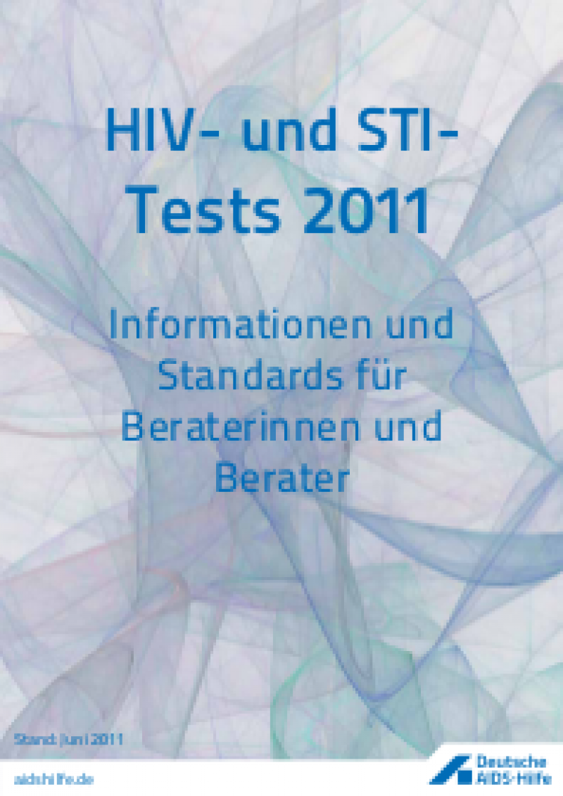 Cover HIV- und STI-Tests 2011