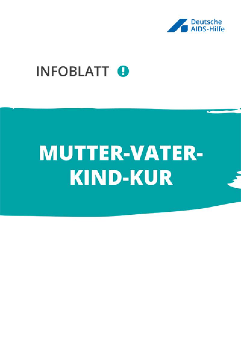 Cover Infoblatt Mutter-Vater-Kind-Kur