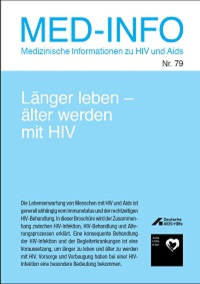 Med-Info Nr. 79 - Länger leben - älter werden mit HIV