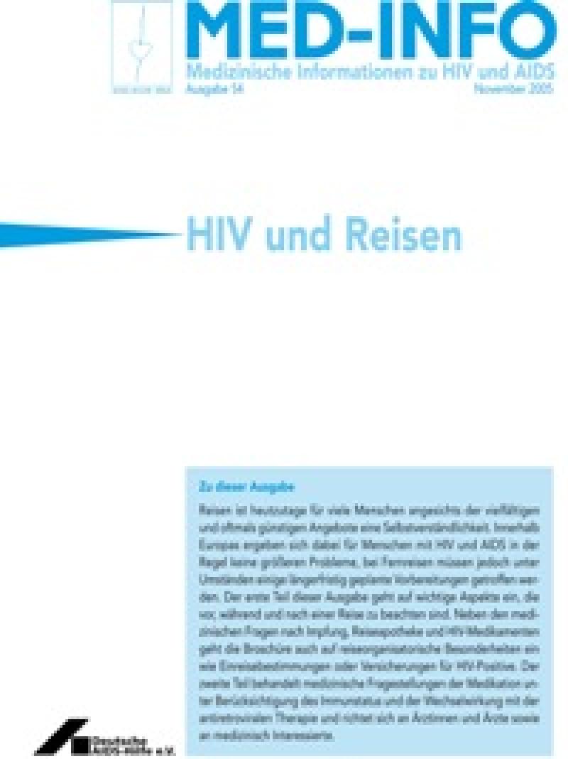 Med-Info Nr. 54 HIV und Reisen