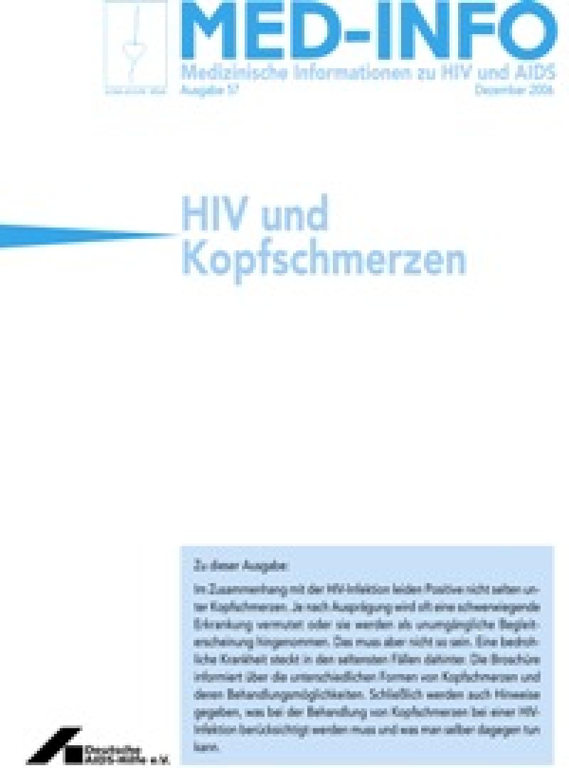 Med-Info Nr. 57 HIV und Kopfschmerzen