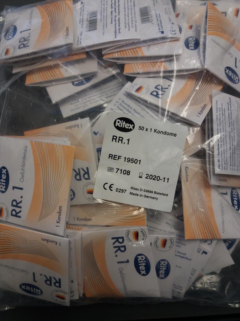 Ritex RR.1 Kondom mit Reservoir, 50er-Beutel