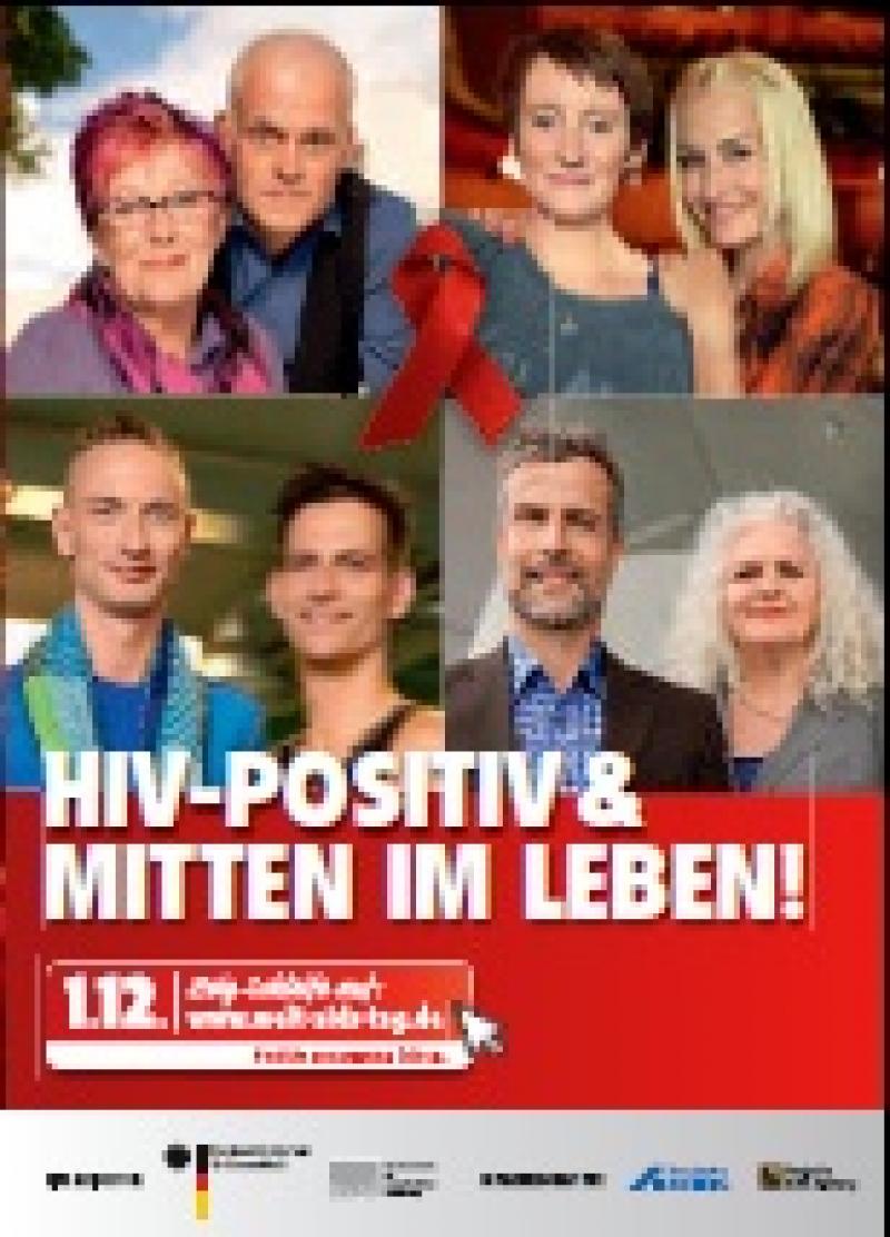 Welt AIDS Tag 2013 mit Stempelfeld 