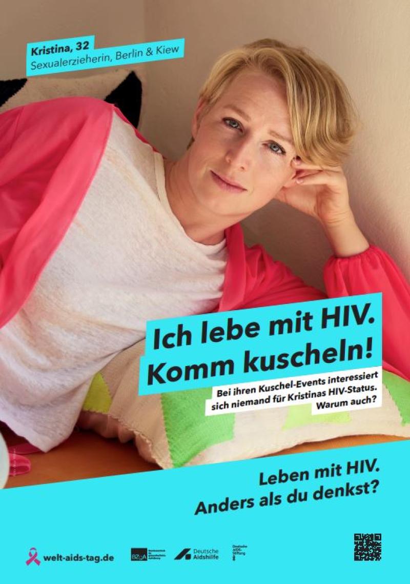 Welt-Aids-Tag 2023: Kuscheln