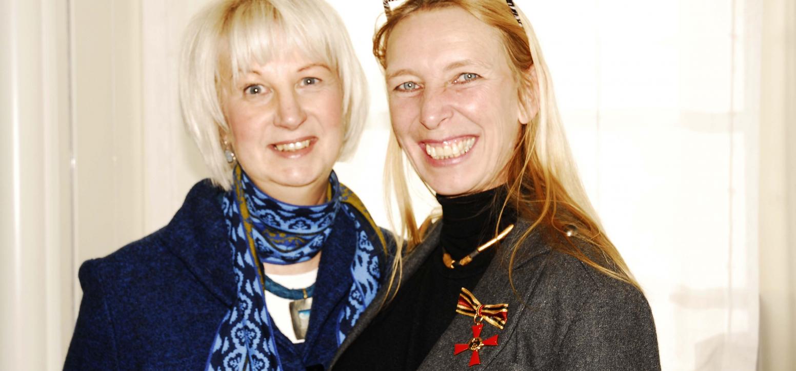 Gaby Wirz und Sylvia Urban