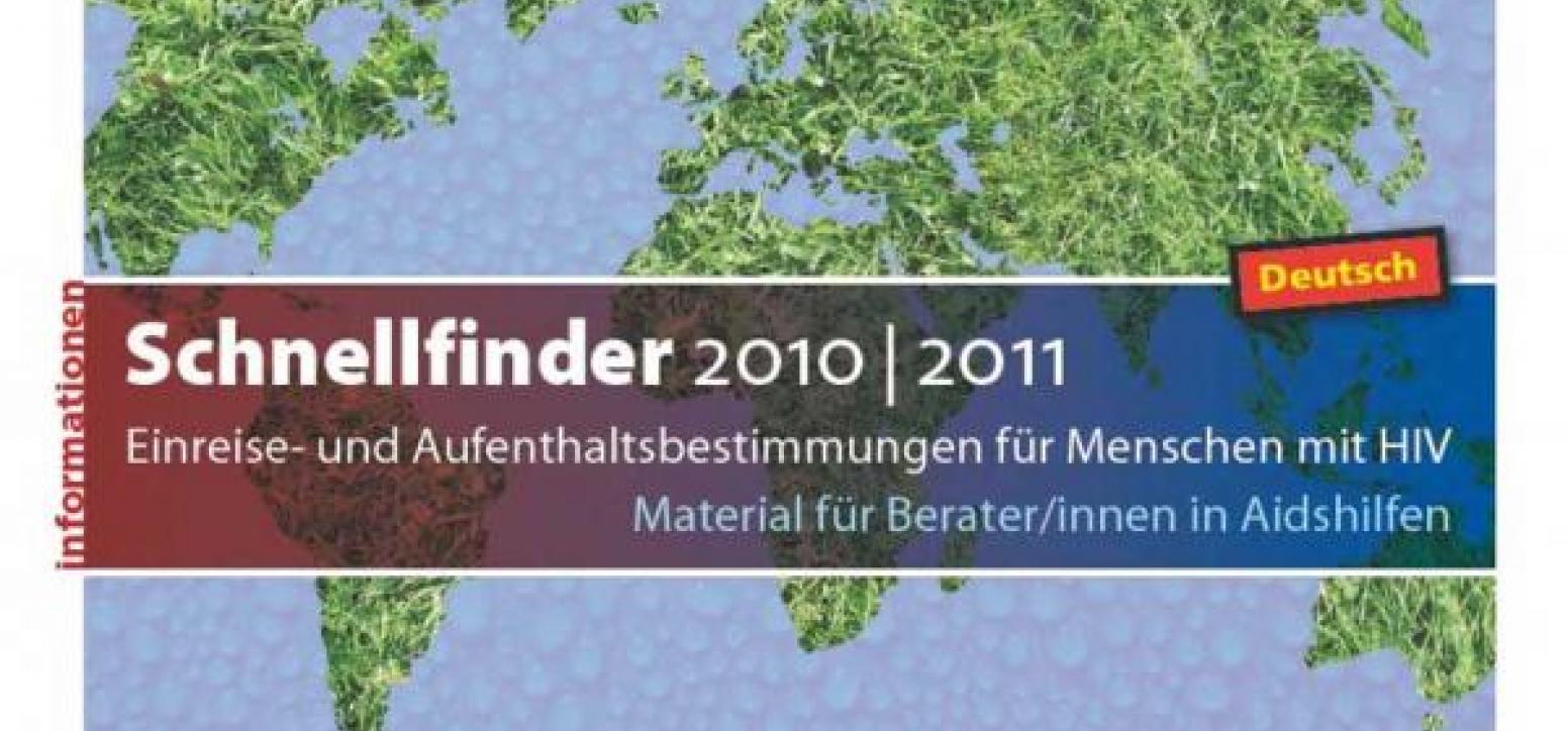 Cover Schnellfinder 2010-2011