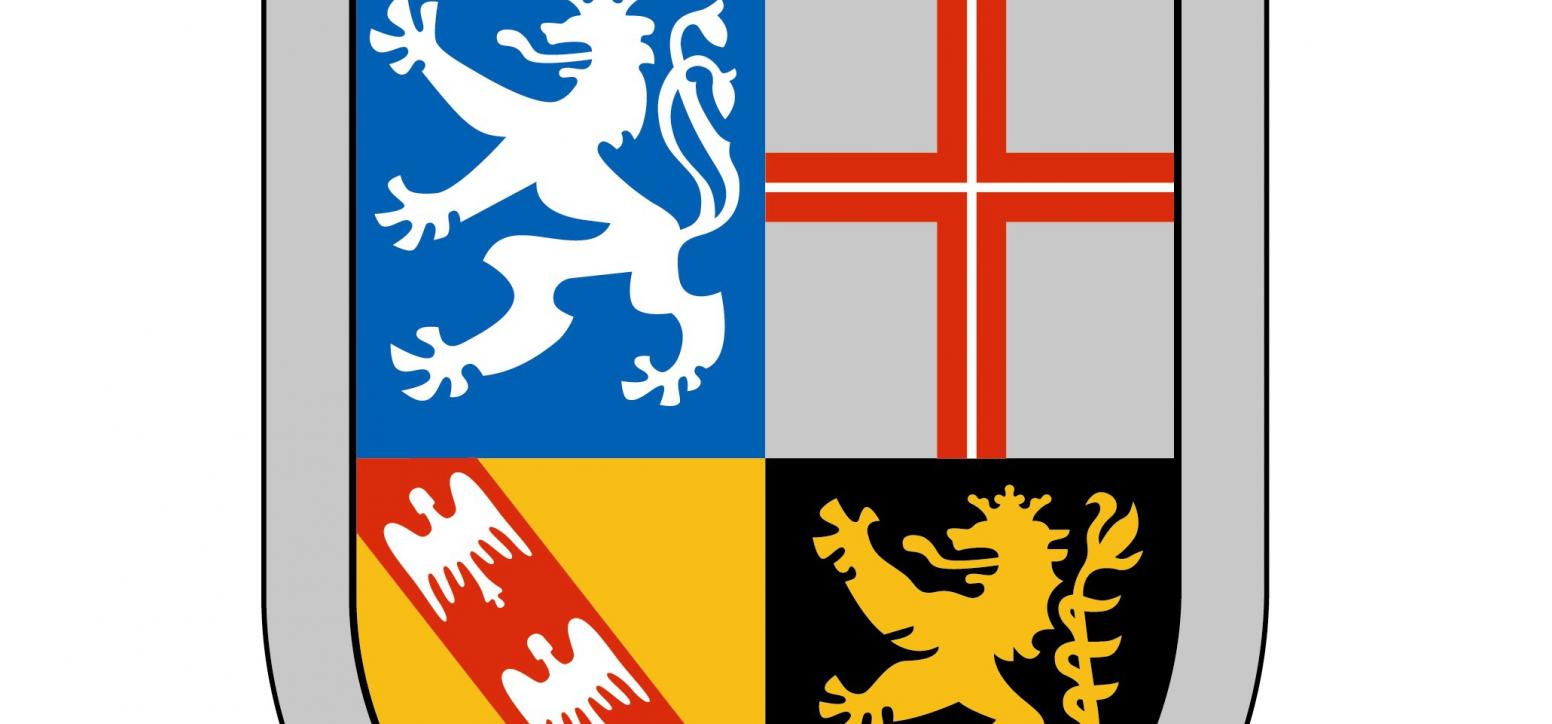 Das Wappen des Saarlands