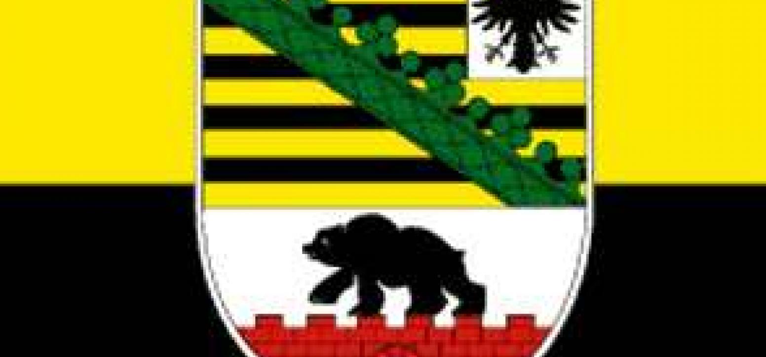 Das Wappen Sachsen-Anhalts