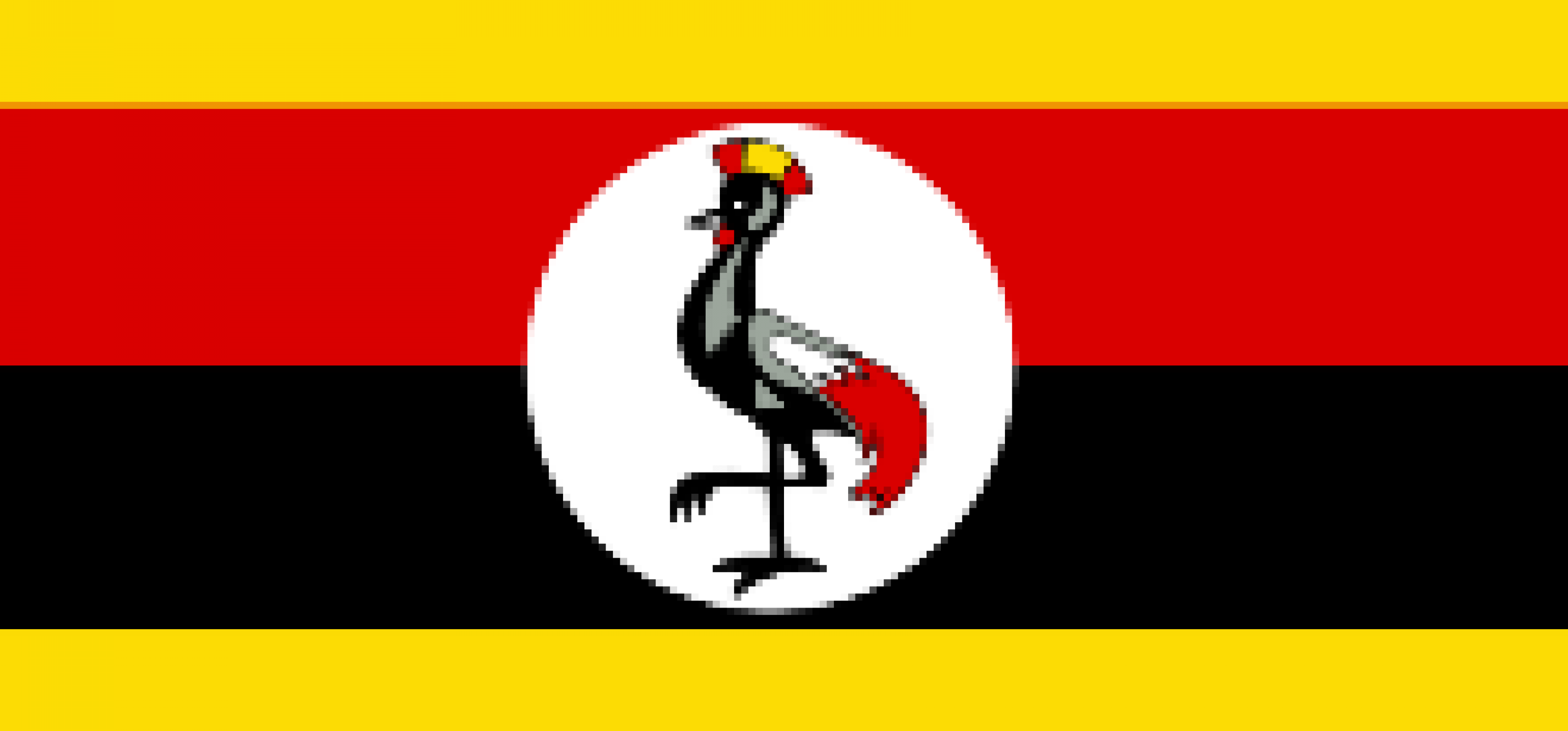 Ugandische Flagge