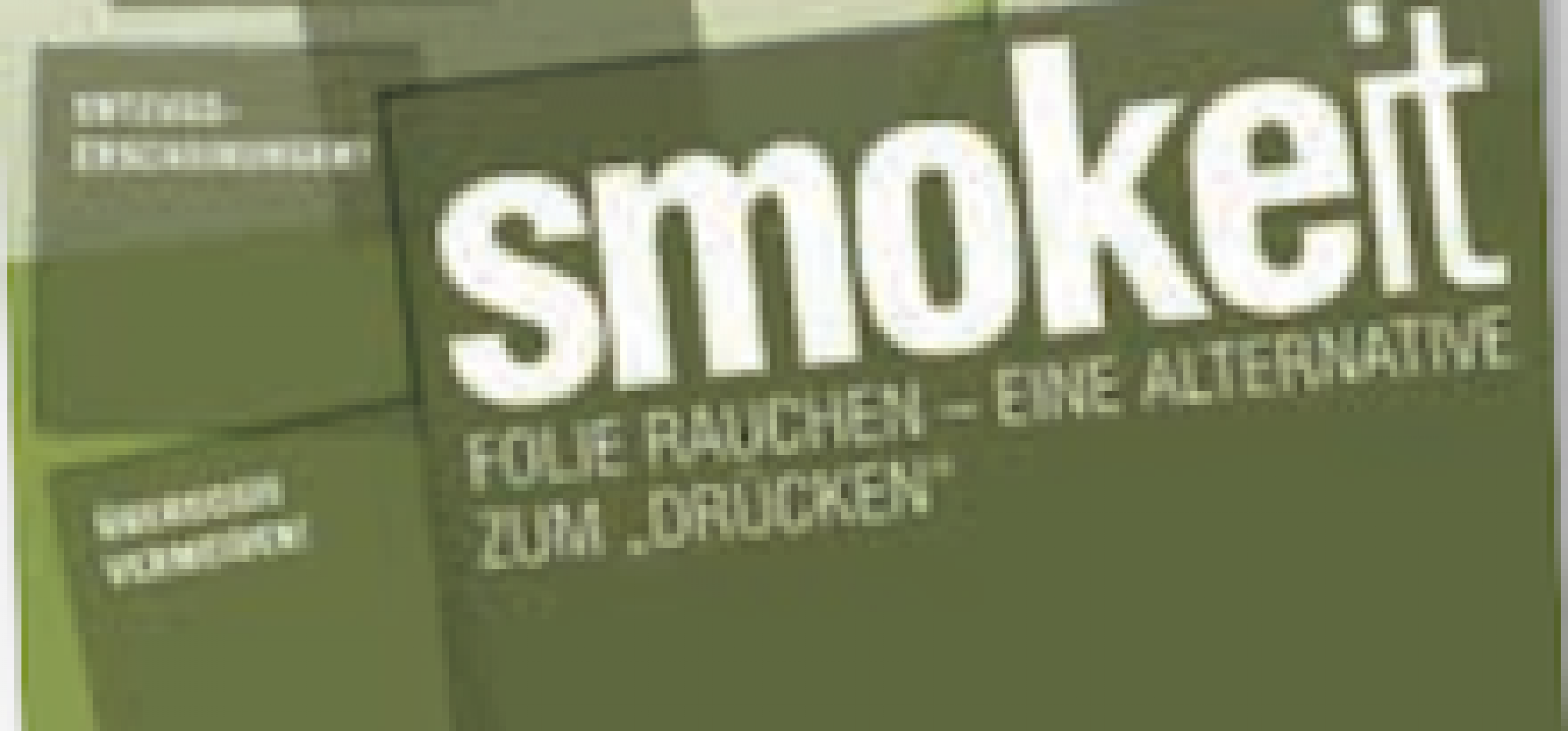 Flyer der SMOKE-IT-Kampagne